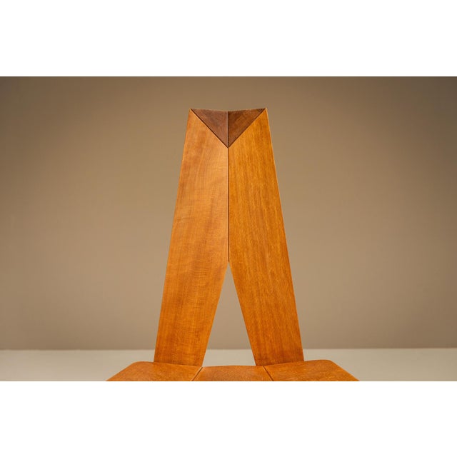 Vintage Model FCH 1A Dining Chairs by Søren Nissen & Ebbe Gehl for Seltz, France, 1980s, Set of 4 For Sale - Image 13 of 14