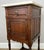 Antique French Oak Bedside Table with Marble Top For Sale - Image 4 of 16