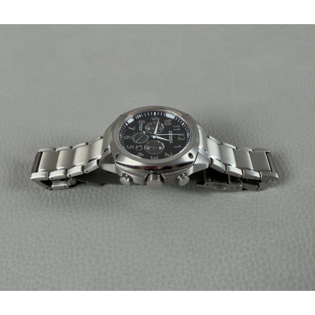 Early 21st Century Citizen Eco-Drive Chronograph Titanium Water Resistant Wristwatch, 2010s For Sale - Image 5 of 11