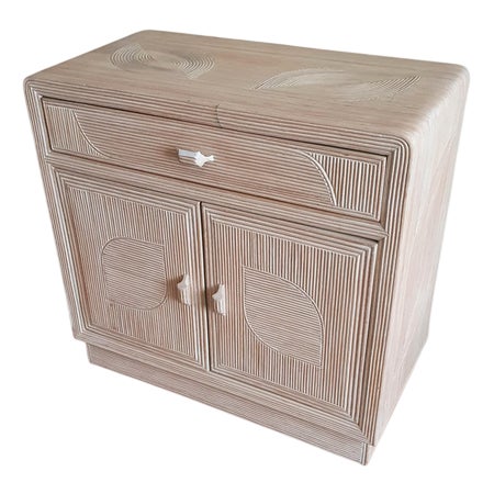 Split Reed Cabinet, 1970s For Sale