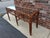 Mid 20th Century Large Mid Century Boho Chic Rattan Console Table With Glass Top. For Sale - Image 5 of 10