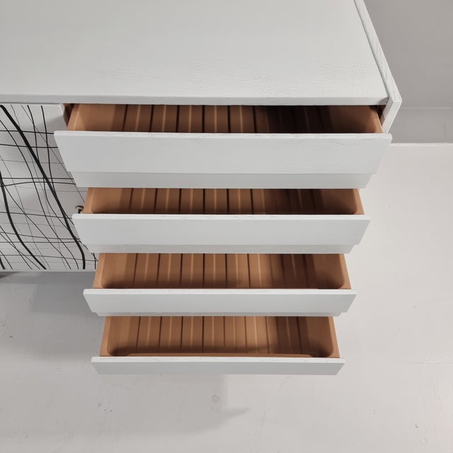 Vintage Commode in Oak, 1960s For Sale - Image 10 of 12