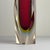 Red Sommerso Murano Glass Vase, 1970s For Sale - Image 17 of 18