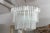 1960s Venini Style Murano Glass "Wedding Cake" Chandelier, Italy For Sale - Image 12 of 12