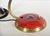 Metal Mid-Century Modern Industrial Brass Enamel Table Lamp from Helo Leuchten, 1950s For Sale - Image 7 of 12