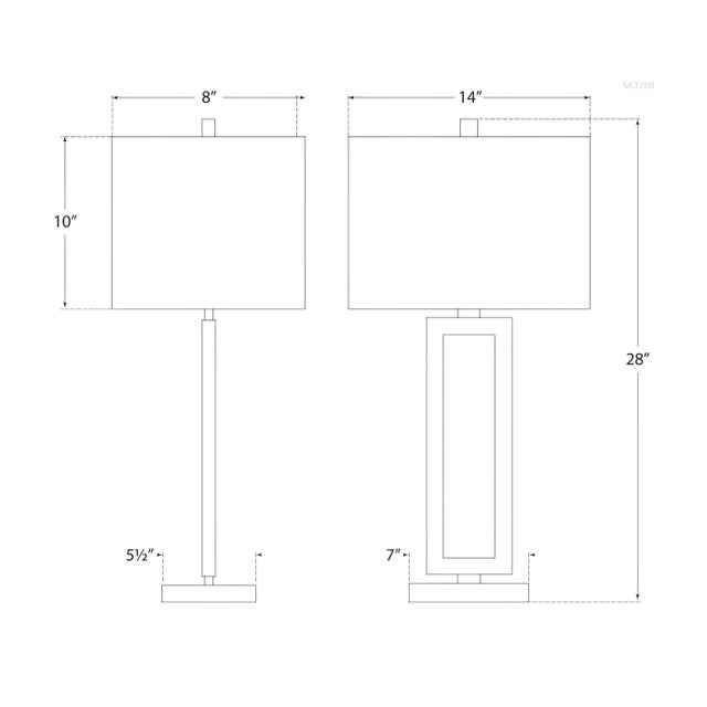 Visual Comfort Suzanne Kasler for Visual Comfort Signature Mod Tall Table Lamp in Burnished Silver Leaf with Linen Shade For Sale - Image 4 of 4
