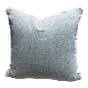 Lee Jofa Penrose Texture Aqua Fabric Pillow Cover