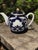 This Vintage Pakhta Blue & White Gilded Imperial Porcelain Russian Tea Pot is a stunning piece of dinnerware that exudes...
