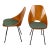 Mid-Century Modern Medea Chairs in Beechwood with Emerald Green Cushions by Vittorio Nobili for Fratelli Tagliabue, Italy, 1956, Set of 6 For Sale - Image 3 of 18