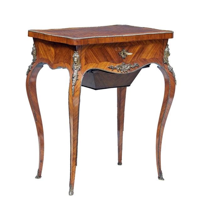 Antique French Sewing Worktable, 1870 For Sale - Image 9 of 9