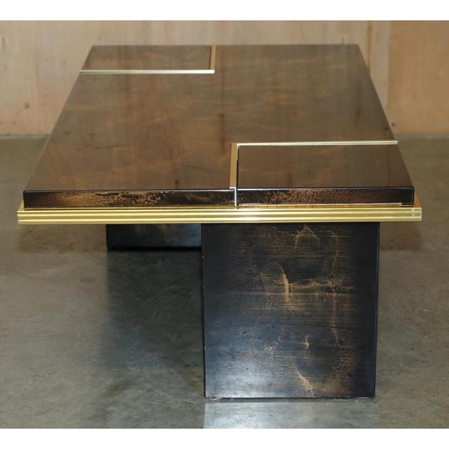 Mid-Century Modern Lacquered Coffee Table For Sale - Image 9 of 17