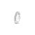 Contemporary One Carat Channel Set Diamond Wedding Band 14k White Gold, Size 5.75 For Sale - Image 3 of 5