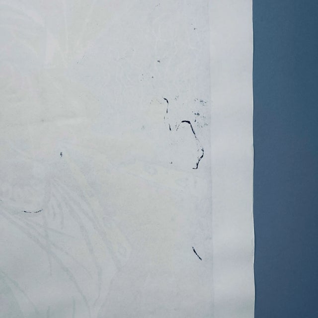 Mid 20th Century "Musiker" Artist's Proof Abstract Figurative Numbered Print by Tassow Brhanu For Sale - Image 11 of 13