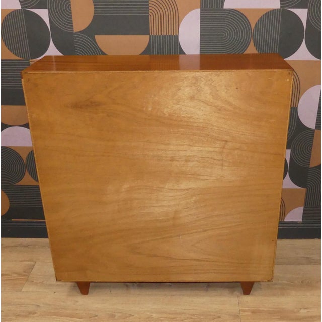 1960s Vintage Display Cabinet in Teak and Walnut, 1960s For Sale - Image 5 of 16