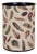 Feathers Tapestry Waste Bin For Sale