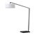 Early 21st Century Stretch Arc Floor Lamp - 87", Matte Black, Step Switch, Sturdy Rectangular Base For Sale - Image 5 of 18
