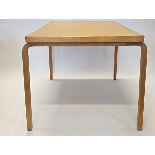 Wood Vintage Table by Alvar Aalto for Artek, 1950s For Sale - Image 7 of 17