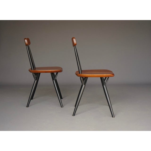 Pirkka Chairs by Ilmari Tapiovaara for Laukaan Puu, 1960s, Set of 2 For Sale - Image 6 of 11