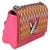 Contemporary Pink Multicolor Stitch Epi Twist MM For Sale - Image 3 of 9