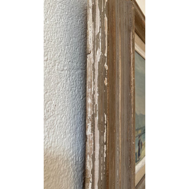 Georges Djakeli, Balade au bord du lac Léman, Oil on Canvas, Framed For Sale - Image 8 of 10