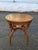 Mid-Century Modern Vintage John Widdicomb Round Fruitwood Side Table For Sale - Image 3 of 8