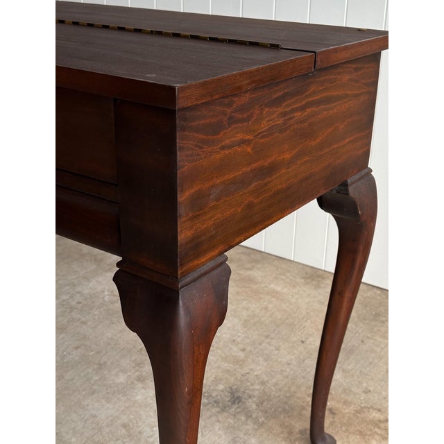 Early 20th Century Mahogany Writing Desk For Sale - Image 4 of 18