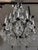 19th Century Style French Crystal & Bronze Patinated Chandelier For Sale - Image 4 of 6