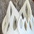Ceramic Vintage Signed Modernist White Ceramic Flame Cachepot For Sale - Image 7 of 14