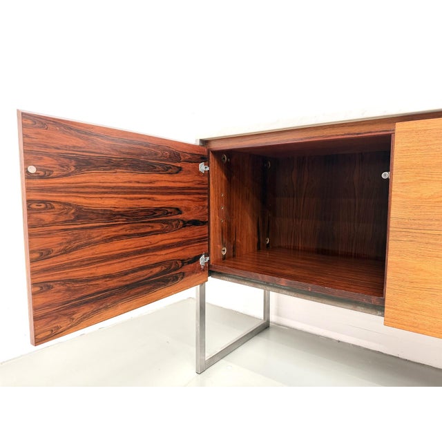 Modernist Sideboard in Rosewood and Marble from Arno, 1970s For Sale - Image 16 of 18