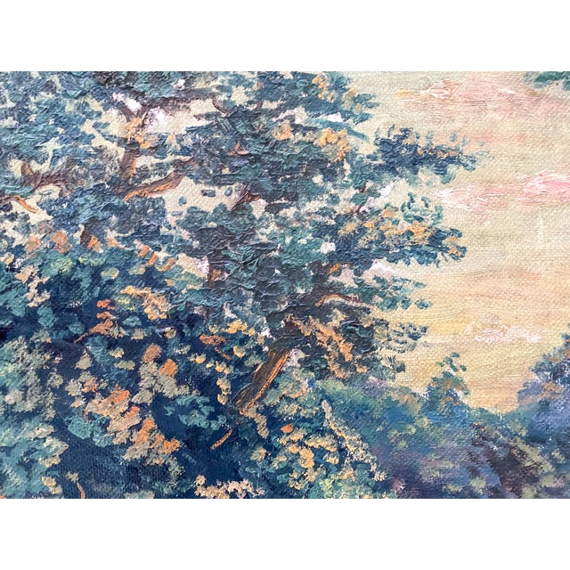 American Early 1900s Framed Virginia River Scene by Emerging African American Artist For Sale - Image 3 of 7