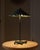 Metal Vintage Verdigris Copper Alloy Brutalist Star Table Lamp For Sale - Image 7 of 11