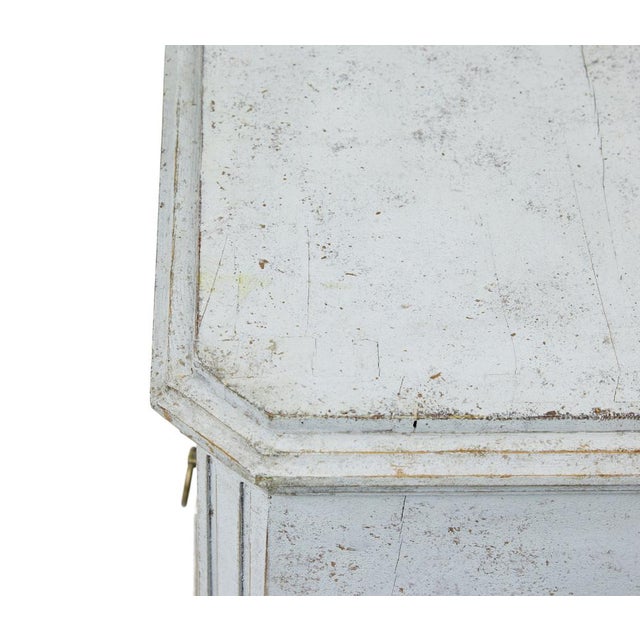 Late 19th Century Swedish Painted Chest of Drawers, 19th Century, Set of 2 For Sale - Image 5 of 10