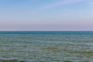 "Horizons Series" Hoi An, Vietnam Seascape, Contemporary Photograph by Richard Silver, 24 x 36