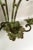 Verdigris Wrought Iron Wall Sconce Candle Holders a Pair For Sale - Image 9 of 9