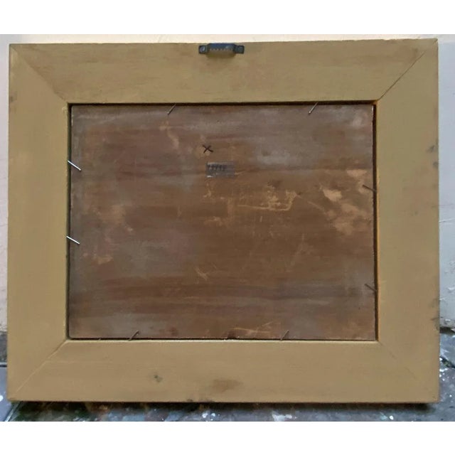 Scena Campestre - Posillipo School - Oil on Board For Sale - Image 9 of 10