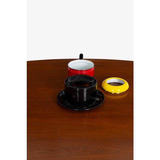 1980s Carl Auböck III Fondue Set For Sale - Image 5 of 7