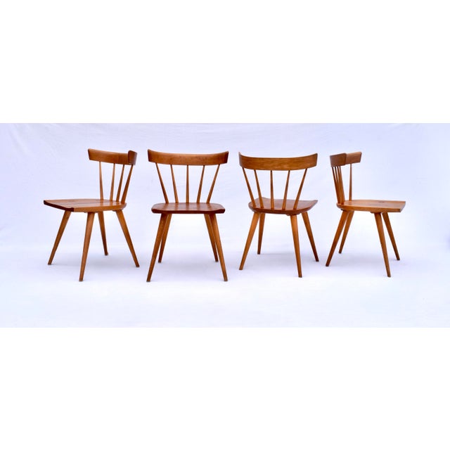 Paul McCobb Planner Group Mid-Century Modern Spindle Back Dining Chairs, Set of 4 For Sale - Image 17 of 17