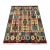 5'1" X 6'5" Multicolor Afghan Chobi Geometric Wool Flatweave Kilim Rug For Sale