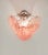 Alabaster Pink Glass Disks Wall Sconce, 1990s For Sale - Image 12 of 13