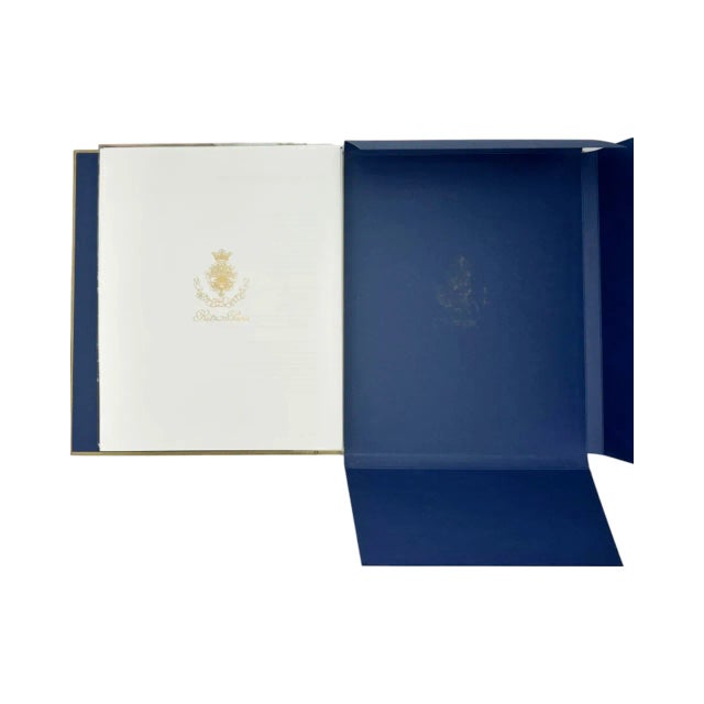 Blue Happy Birthday Ritz 1898-1998 Ritz Paris Hotel Anniversary Book For Sale - Image 8 of 12