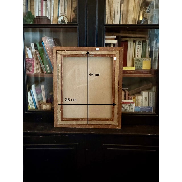 This portrait, painted around the 1930s, depicts a figure with a sober and meditative expression, rendered in a palette...