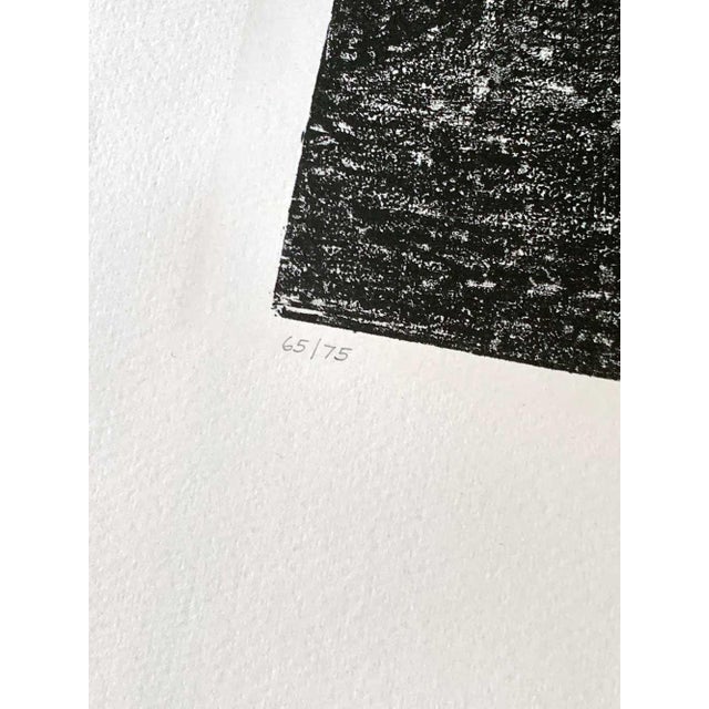 Henry Moore Hand Signed Lithograph Original" Thin Lipped..." with Frame For Sale In Atlanta - Image 6 of 8