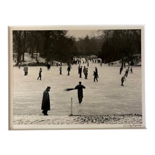 1954 Willy Ronis Lac Du Bois De Boulogne Lot 68 For Sale
