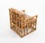 Wood Mid-Century Bamboo and Rattan Armchairs attributed to Vivai del Sud, Italy, 1970s, Set of 2 For Sale - Image 7 of 16