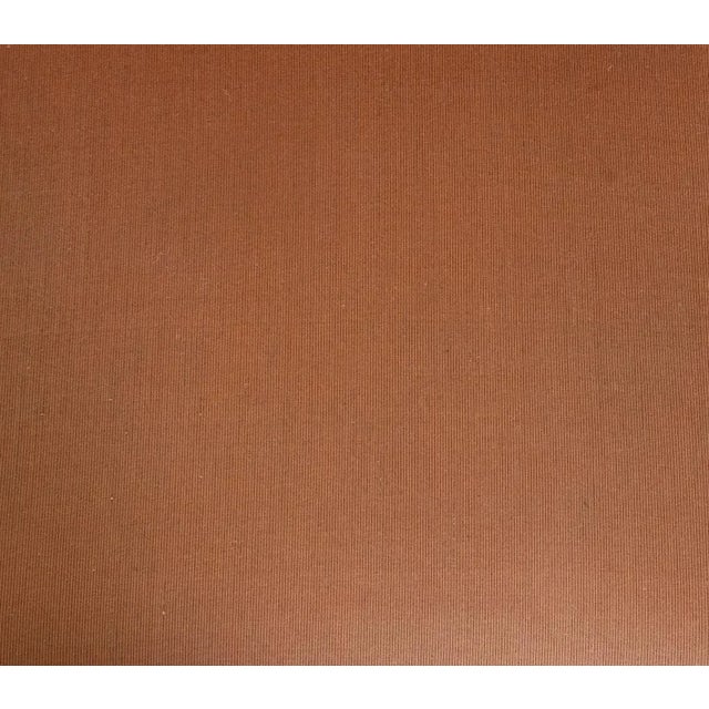 Cream Hollywood Regency Style Taupe Lacquer Side Chair For Sale - Image 8 of 9