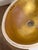 Late 20th Century Vintage Sherle Wagner Italian Porcelain Undermount Sink With Gold Interior For Sale - Image 5 of 17