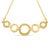 Haus of Brilliance 10K Yellow Gold over .925 Sterling Silver Diamond Accented Graduated Infinity Open Circle 6”-9” Adjustable Bolo Bracelet (H-I Color, I2-I3 Clarity) For Sale - Image 4 of 6