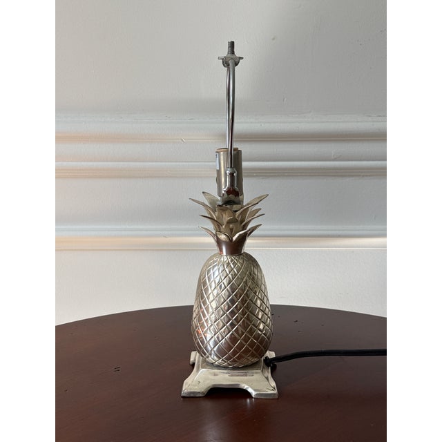 Vintage Petite Pineapple Lamps - A Pair For Sale - Image 14 of 16
