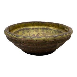 Antique Hungarian Folk Art Decorative Bowl For Sale