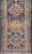 Persian Colorful Persian Antique Karajeh Runner in Blue and Brown For Sale - Image 3 of 13